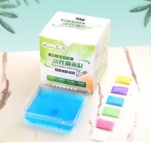 Disposable Ash Tray Gel Compound Eliminates Smell and Mess