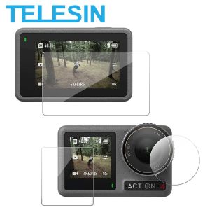 100% ASLITELESIN Tempered Glass Screen Protector Film for DJI OSMO ACTION 6 5 4 3
