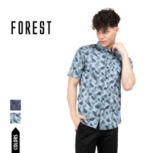 Forest Woven Full Print Men Shirt | Baju Kemeja Lelaki - 621274