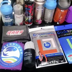 Portable Quick Dry Gym Towel Moisture Wicking Workout Cooling Towel for Hiking Gym Sports Light weight Washcloth