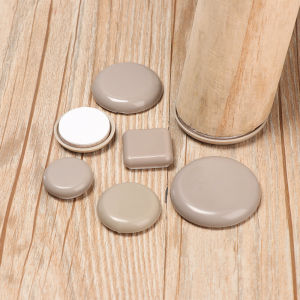 4Pcs Self Adhesive Chair Fittings Slider Pads Furniture Sofa Floor Mat Anti-abrasion Leg Feet Damper Chair Table Protector h260612