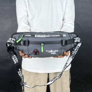 Tas Selempang Bahu Dan Pinggang Anti Air Adventure Polo Amstar Waistbag Waterproof Sporty Style