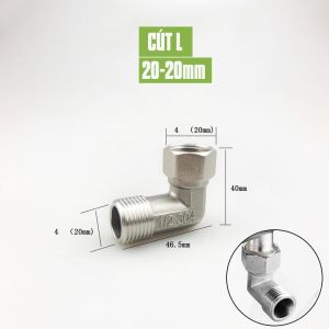 Van nước chia 2 3 4 cổng xả đóng mở riêng biệt Inox 304 ren 20mm 21mm ren trong Minh House