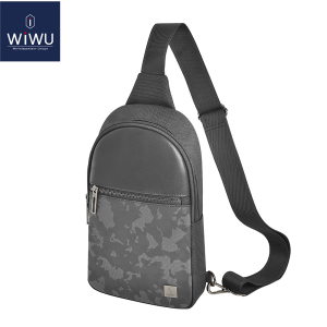 WIWU Crossbody Bag for Men Women Waterproof Sling Bag Small Phone Bag Messenger Bag for Travelling Hiking