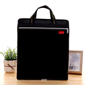 1pc Briefcase Vertical style Folder Tote Bag Storage Handbag Waterproof Document File Paper Organizer