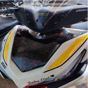 DADA DASI YAMAHA AEROX 155 CONNECTED MODEL CARBON KEVLAR DAN FORGET KUALITAS PREMIUM