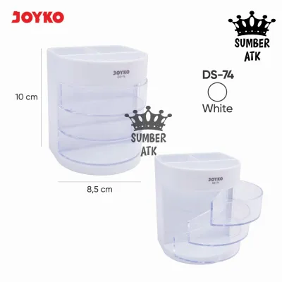 Desk Set JOYKO Pen Holder Tempat Alat Tulis DS-74 Blue Pink White