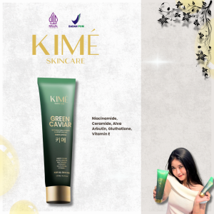 Kime Skincare Green Caviar Intensive & Moisturizing Body Lotion | Body Lotion | Melembapkan Kulit | Melindungi Dari Sinar Matahari