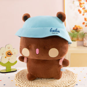 Yier Bubu Dudu Plush Toy Panda Bear Soft Plushie Doll Cute Expression Package Doll Gift for Kids