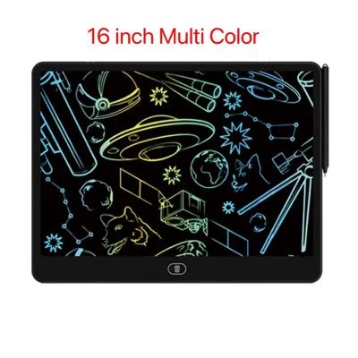 New 16 inch / 12 inch Kids LCD Writing Tablet Digital Drawing Graphics Kids Gift Writing Tablet Erasable Drawing Board