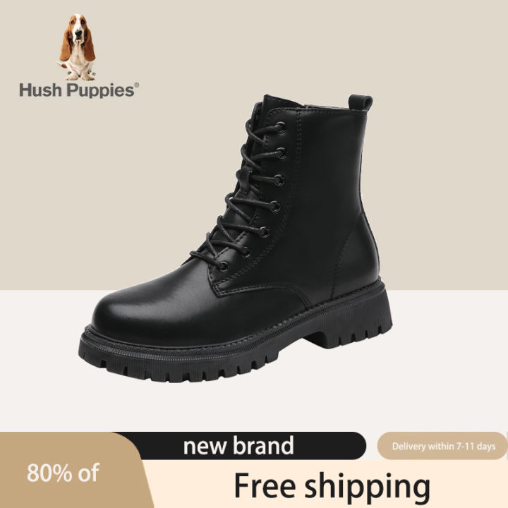 Lederstiefel Hush Puppies Winterstiefel Damen Damen Hush Puppies