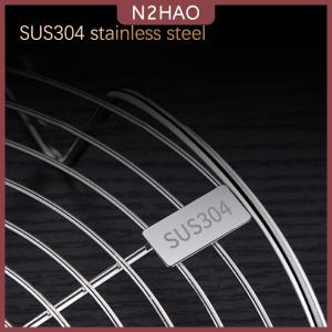 N2HAO  1PC thép không gỉ hấp giá đa chức năng nồi hấp Khay Bánh Bao Trứng nướng đứng Bộ đồ ăn nhà bếp nấu ăn đứng
