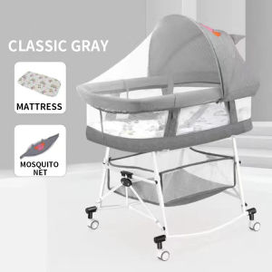 baby cot Splicing Big Bed baby bed murah foldable katil baby newborn Baby crib removable travel baby cot Multifunctional Adjustable Height baby cot