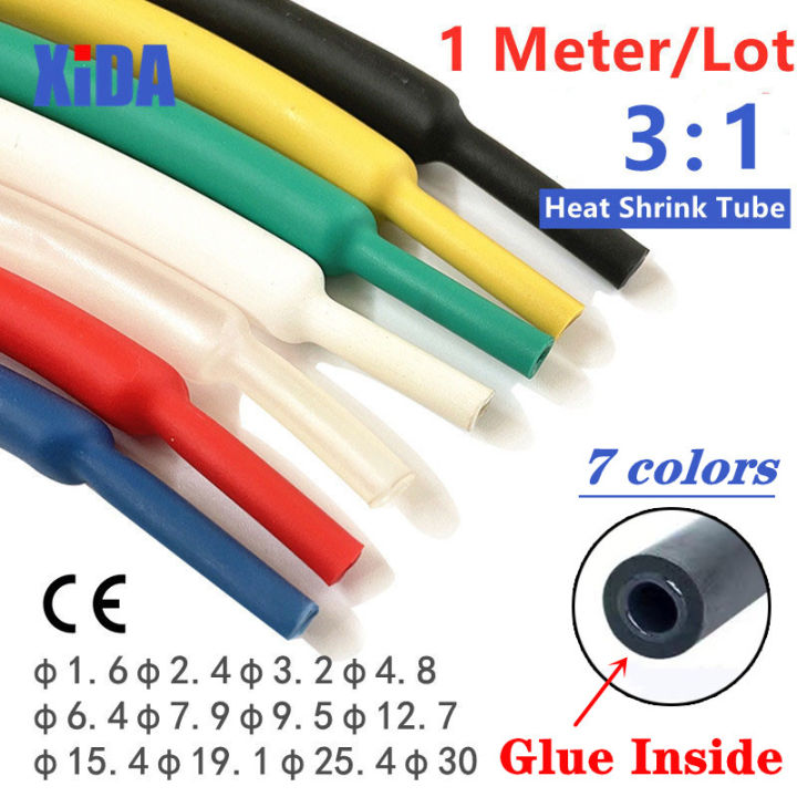 M Clear Mm Dual Wall Heat Shrink Tube Thick Glue Ratio Shrinkable