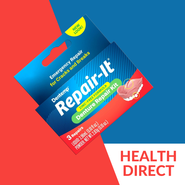 DENTEMP REPAIRIT DENTURE REPAIR KIT Lazada PH