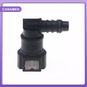 【CANAMEK】 Car Fuel Line Coupler Hose Quick Connect ID8 7.89 Plastic Nylon Oil Line Pipe Adapter Disconnect Release Hose Connector