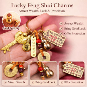 【Heaven Officials Blessing】12 Zodiac Keychain  Feng Shui Keychain Car Lucky Keyring Pendant Home Decoration 风水 十二生肖钥匙扣 招财