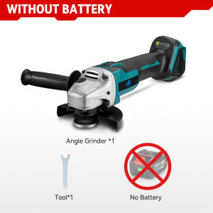 125Mm Không Chổi Than Máy xay góc M14 Không Dây Máy xay góc Cầm Tay Cắt Đánh Bóng Công Cụ Điện điều chỉnh tốc độ Thứ 3 Cho Makita 18V Pin