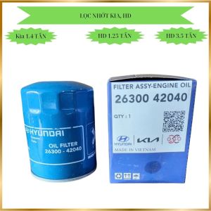 Lọc dầu động cơ lọc nhớt Kia 1.4 TẤN Hyundai 1.25 tấn HD 2.5 TẤN HD 3.5 TẤN VEAM Porter 2 Solaty.
