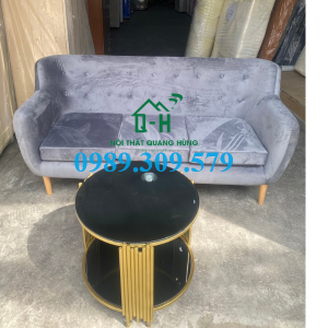 SOFA BĂNG DÀI + BÀN TRÀ CAO CAO CẤP - SOFA GIƯỜNG GIAO HỎA TỐC