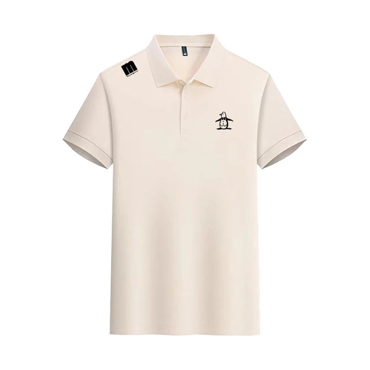 New Munsing Wear Men's Polo Shirt Summer Fashion Cute Penguin Casual Short  Sleeve Men and Women Golf High Quality Clothing Polo Shirts Lazada PH