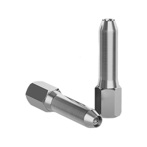 2pc Alloy Grease Nozzle Set with Precise Technology and Clog Resistant Mesh for Excavators Machinery Maintenance