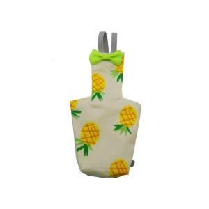 Bird Diaper Washable Parrot Clothes Feces Pockets Colorful Floral Fruit Print Adjustable Cockatiel Pigeons Flight Suit