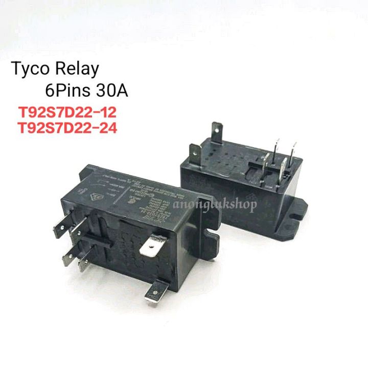 YIZMO T92S7D22-12 Relè Di Potenza 6 Pin 30A 12VDC 2 Pezzi T92P7D22 - Foto 2