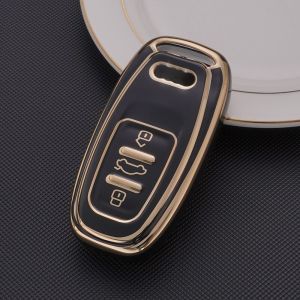 Bao Da Vỏ Bảo Vệ Ốp Chìa Khóa Bọc Chìa Khóa Cao Cấp Dùng Cho Xe Ô Tô Audi A3 A4 A5 A6 A7 A8 A4L A6L Q5 Q7