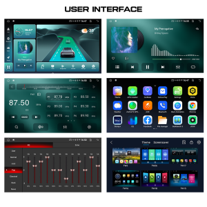 Myvi Icon 2015 -2017 10" Inch Android 12 Universal Android Car Player 2.5D SCREEN Car Stereo 2DIN WIFI GPS Navi Quad Core Radio Video MP5 Player SUPPORT CARPLAY ANDROID AUTO