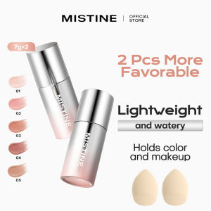 【HOT】MISTINE 2PCS Thai Milk Curry Blush Expanded Color Contouring Shrink Brightening Fluid 7g*2