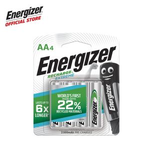 Energizer Recharge Extreme AA 4s Batteries