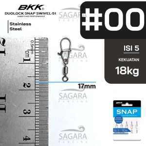 Swivel Snap BKK DuoLock-51 Stainless Steel