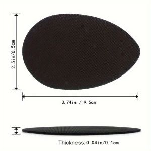 Outsole Anti Slip Licin Insole Sepatu Hak Tinggi High Heels Sandal Bantalan Protector Rubber Pads PST
