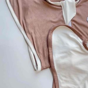 [Mua 2 tặng 1 nón củ tỏi]Nhộng chũn chống giật mình cho bé Sinnie vải sợi tre nuôi con theo aesy