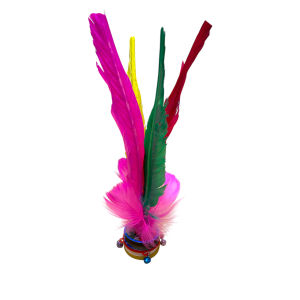 Colorful Feather Shuttlecocks Chinese Jianzi Capteh | Exercise Fitness Traditional Sports
