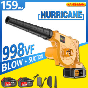 2 In 1 Cordless Air Blower 998VF 1200W 20000R/Min Electric Suction & Blowing Leaf Dust Collector Cleaner For Makita 18-36V Battery Car headlight polishing and maintenance KM home tool