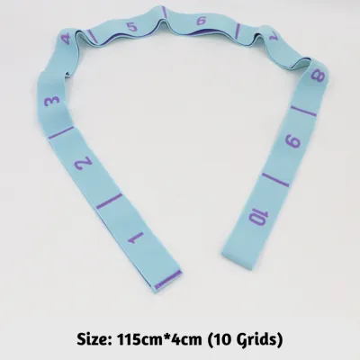 Extra Long 10 Loops Stretching Exercise Training Stretching Resistance Band Elastic Band Yoga Digital Latin dance band