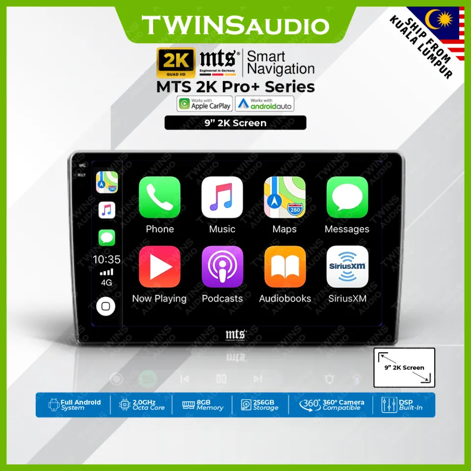 MTS 2K Pro+ Series Android Player 13” / 10.1” / 9” DSP GPS Apple CarPlay  Android Auto | Lazada