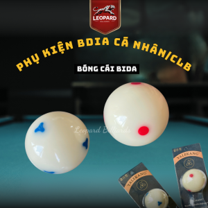 Bóng Cái Bida Lỗ Tiêu Chuẩn Dyna - Bi Cái Cao Cấp Thương Hiệu YALEKANG - Cực Bền - LEOPARD BILLIARDS