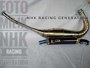 KNALPOT KDX SILINCER BLUEMOON FOR NINJA 150R RR SS FULL STAINLESS SUARA GARING KEMRINCING