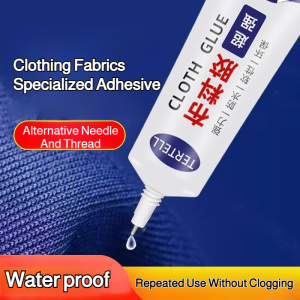 Sticky clothes soft glue Clothing Adhesive stainresistant Instead of needles and threads Strong adhesion 衣服布料专用胶