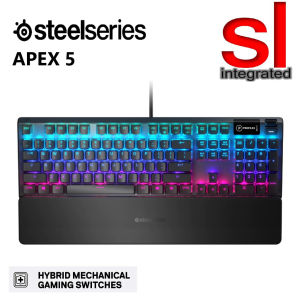 SteelSeries APEX 5 Hybrid Mechanical Gaming Keyboard
