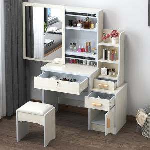 [HCM]Bàn trang điểm sang trọng nhẹ bàn trang điểm đơn giản kèm tủ để đồ tủ lưu trữ tủ đầu giường