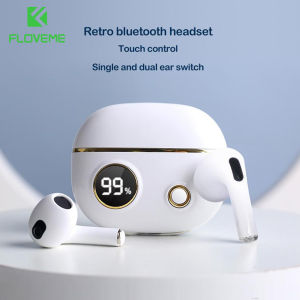 FLOVEME TWS True Wireless Bluetooth Headset Apro 8 Retro Digital Display Game Music Wireless Headset
