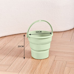 มัลติฟังก์ชั่น ถังน้ำพับได้ Folding bucket แบบพกพาสะดวก ล้างรถ ถังตกปลา การตั้งแคมป์กลางแจ้งที่บ้าน