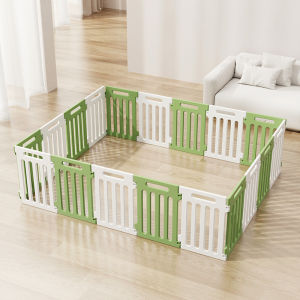 คอกพลาสติก คอกหมาเล็ก คอกสัตว์ คอกพับได้ คอกสัตว์เลี้ยงตระแกรงเล็ก ความสูง 50cm ลูกสุนัข