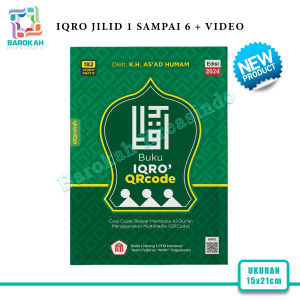 Iqro Ngaji Anak Karakter 1 Sampai 6 Lengkap Milenial Berwarna Original Murah