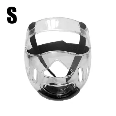 Taekwondo Sanda Face Mask Adult Children Male And Female Transparent Face Mask