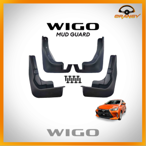 Toyota Wigo 2023 to 2026 OEM Mud Guard W/ 8pcs Screw Mud Flaps Splash Guard Car Accessories